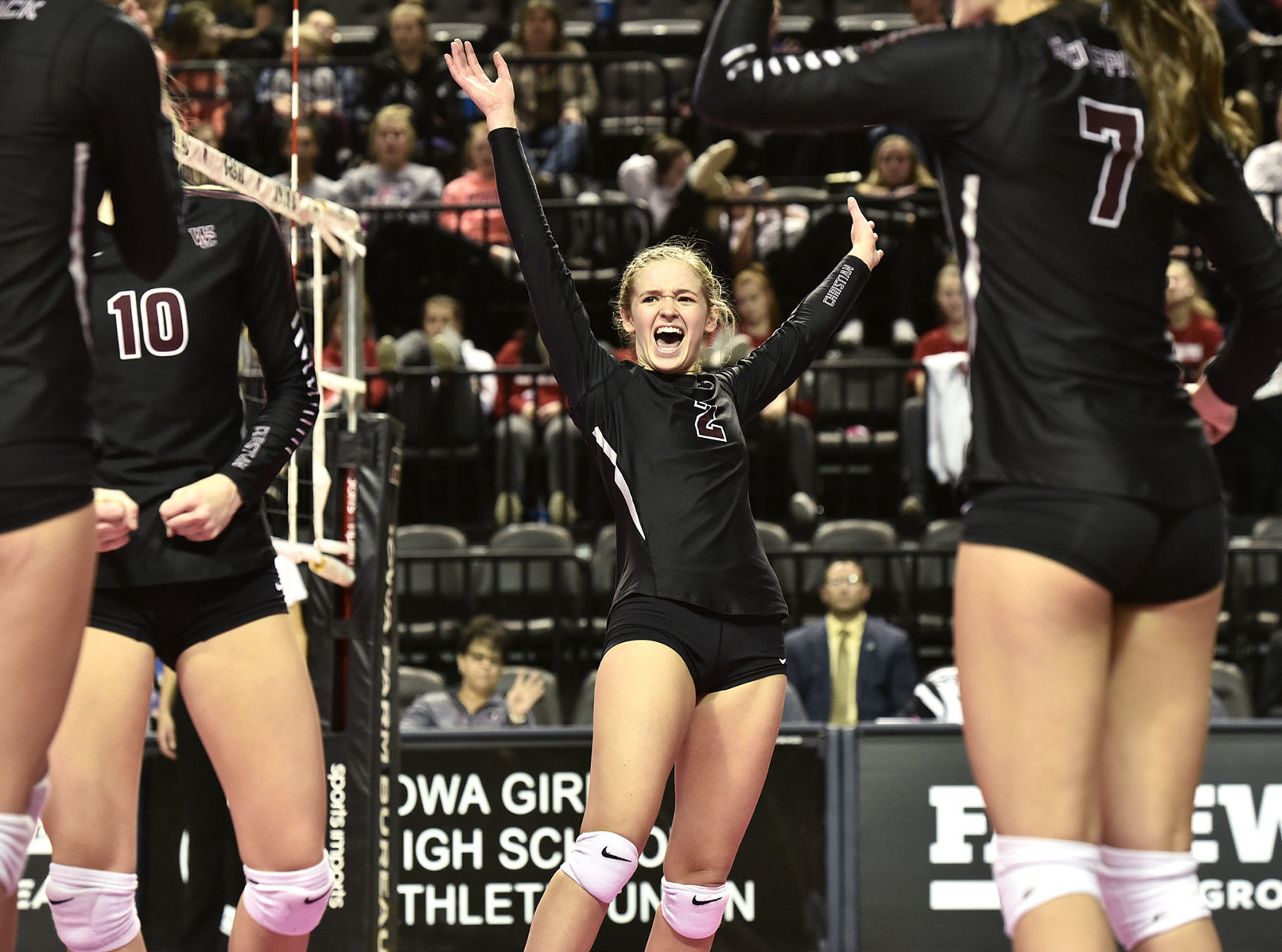 Western Christian vs Beckman Catholic state volleyball